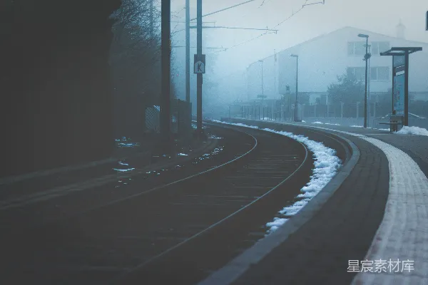 高清摄影 火车铁路的建筑摄影