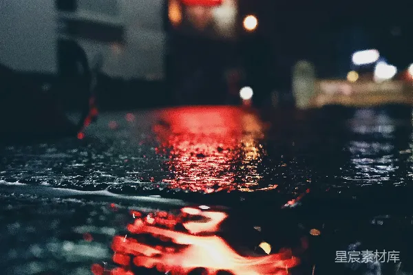 高清摄影 黑色混凝土路