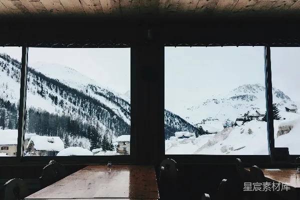 高清摄影 雪山之景