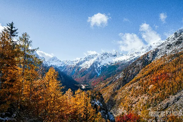 高清摄影 秋天山峦的美景