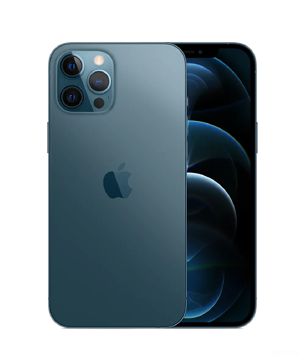 元素素材 苹果iPhone 12 Pro Max (深蓝色)