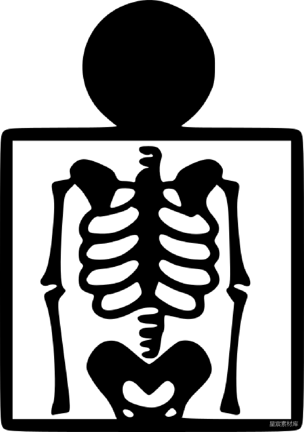 元素素材 元素 X光