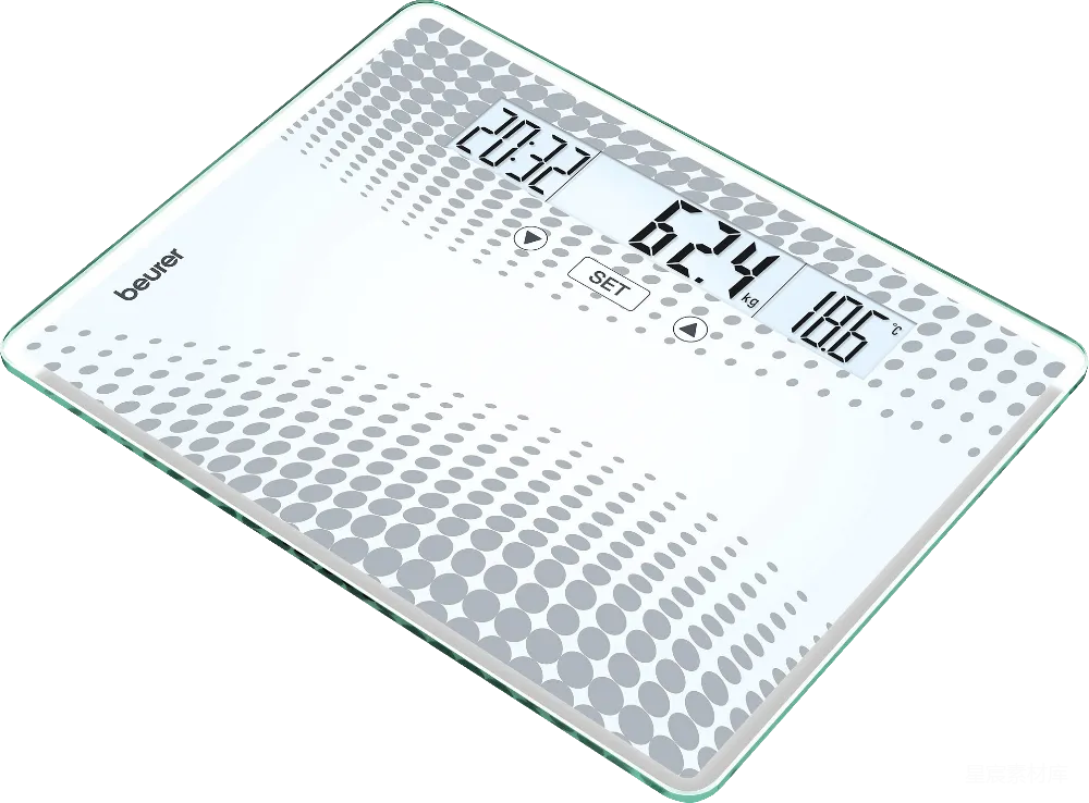 元素素材 Beurer电子体重秤