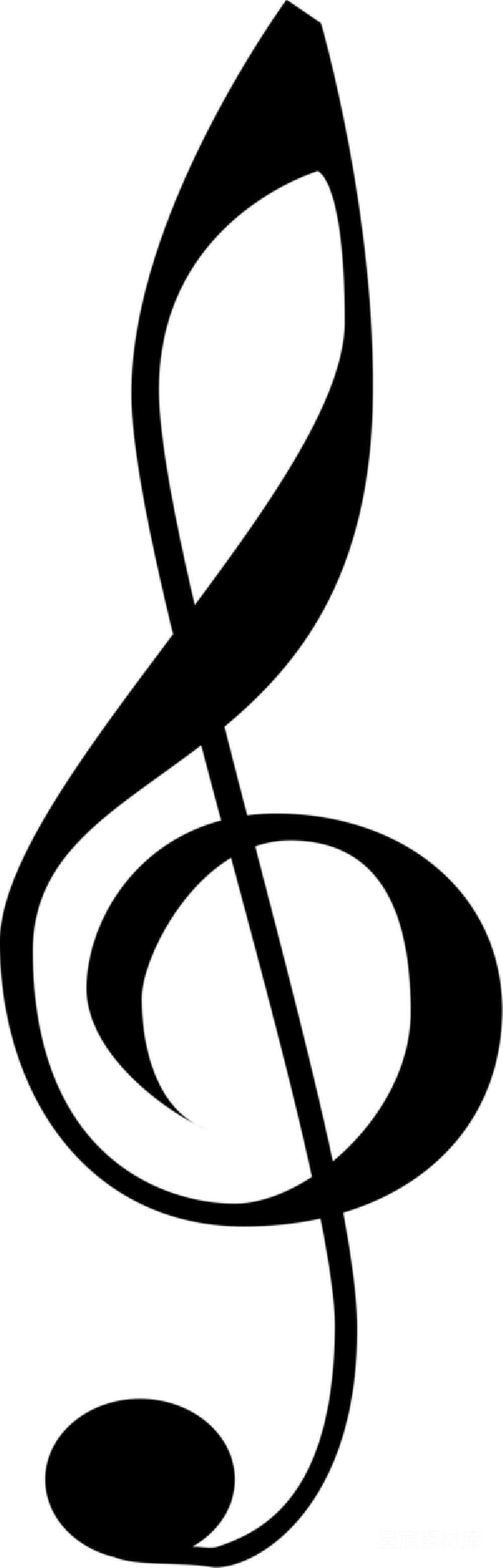 元素素材 琴谱中的标识符