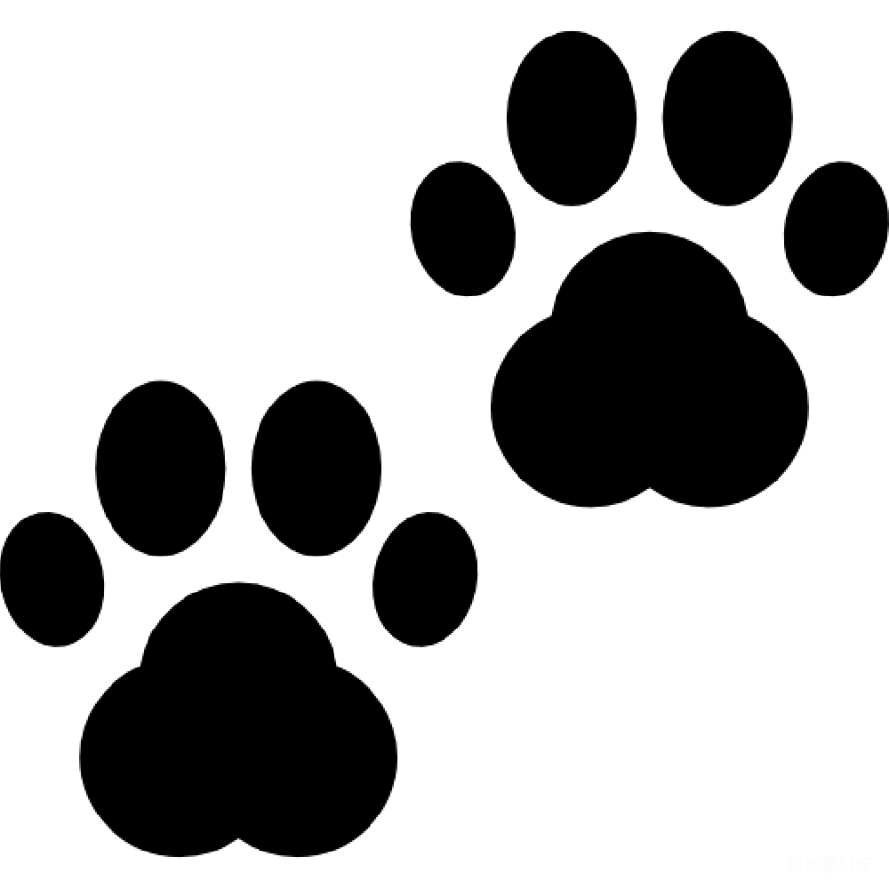 元素素材 爪子