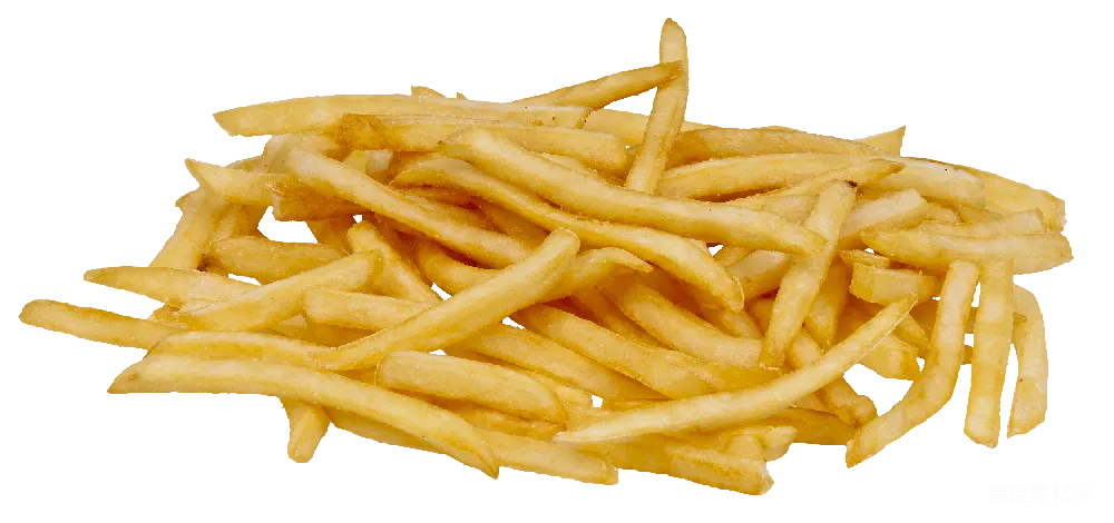 元素素材 薯条 快餐 食物 金黄色的薯条