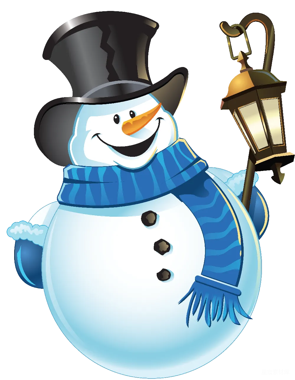 元素素材 元素 雪人