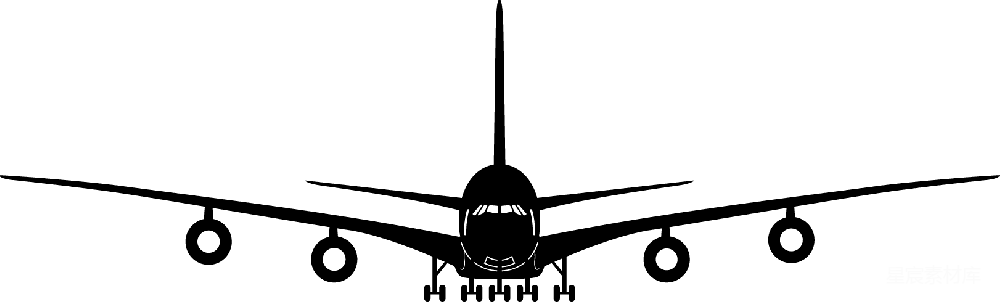 元素素材 飞机