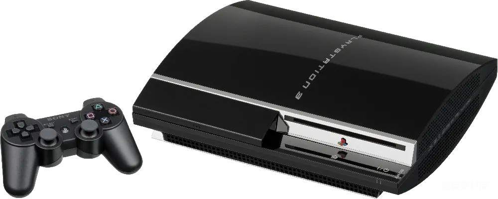 元素素材 PS3游戏主机与控制器