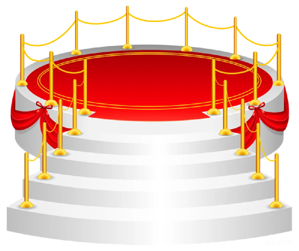 元素素材 红色