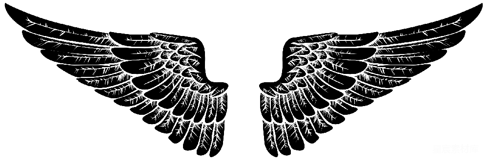 元素素材 翅膀