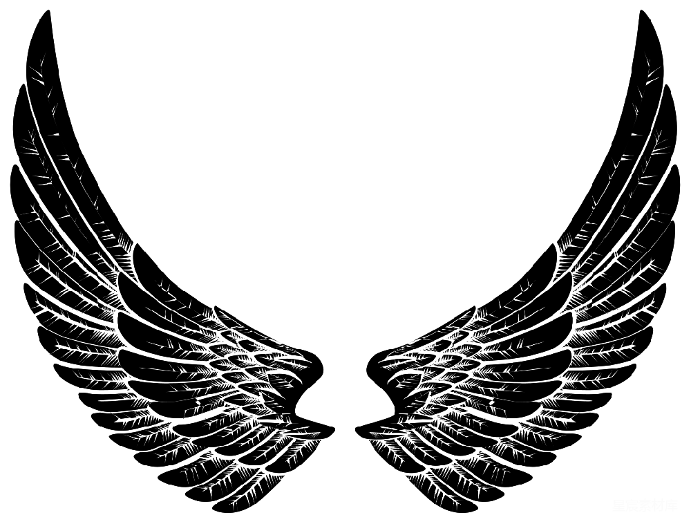 元素素材 元素 翅膀