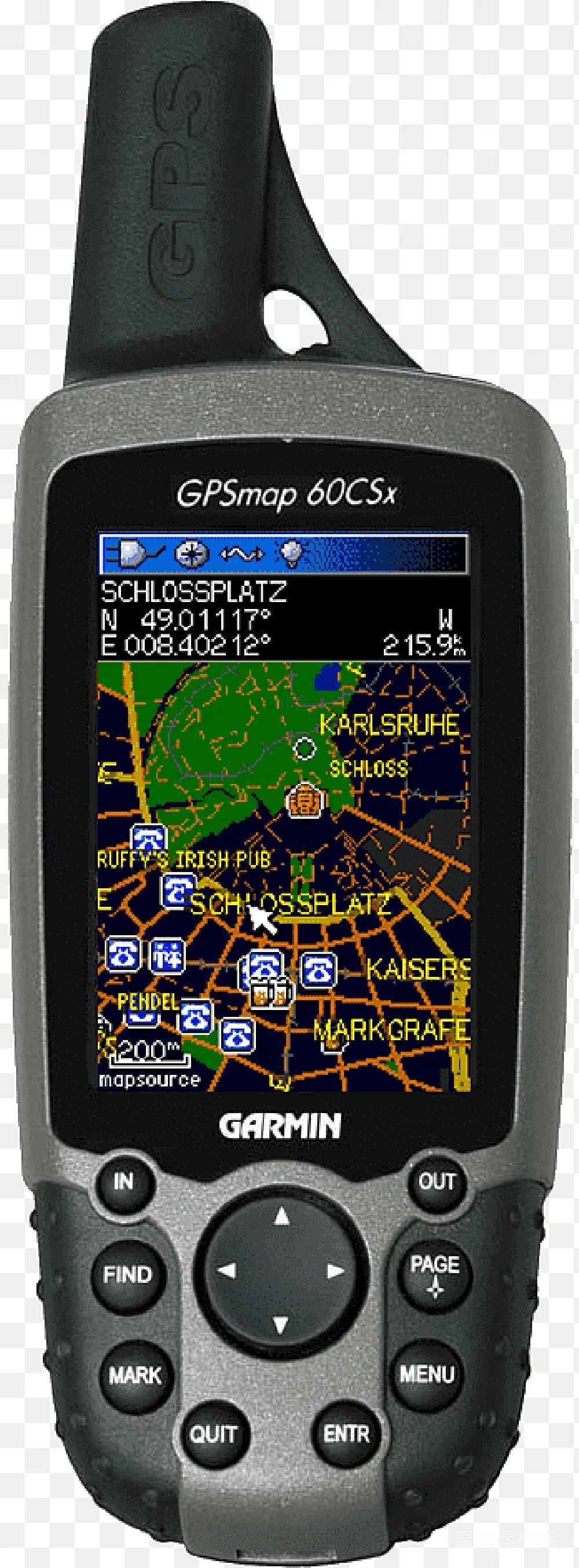 元素素材 GPS 导航设备 户外用品 Garmin GPSmap 60CSx户外导航设备