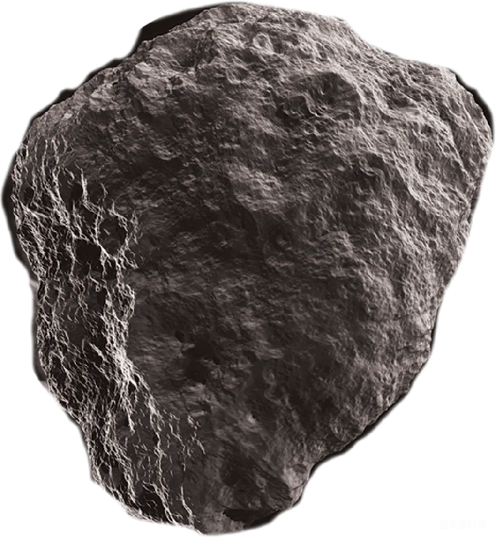 元素素材 小行星