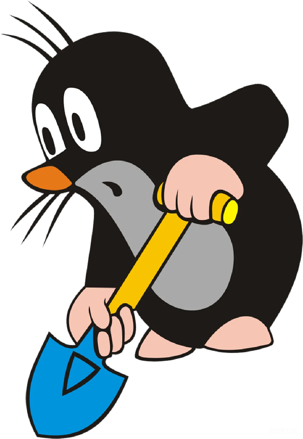 元素素材 鼹鼠
