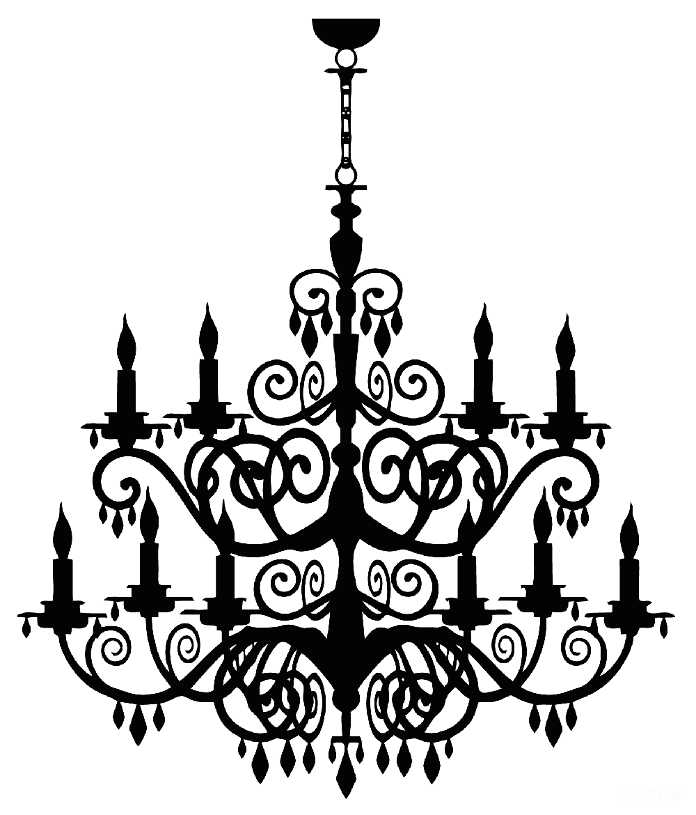 元素素材 元素 吊灯