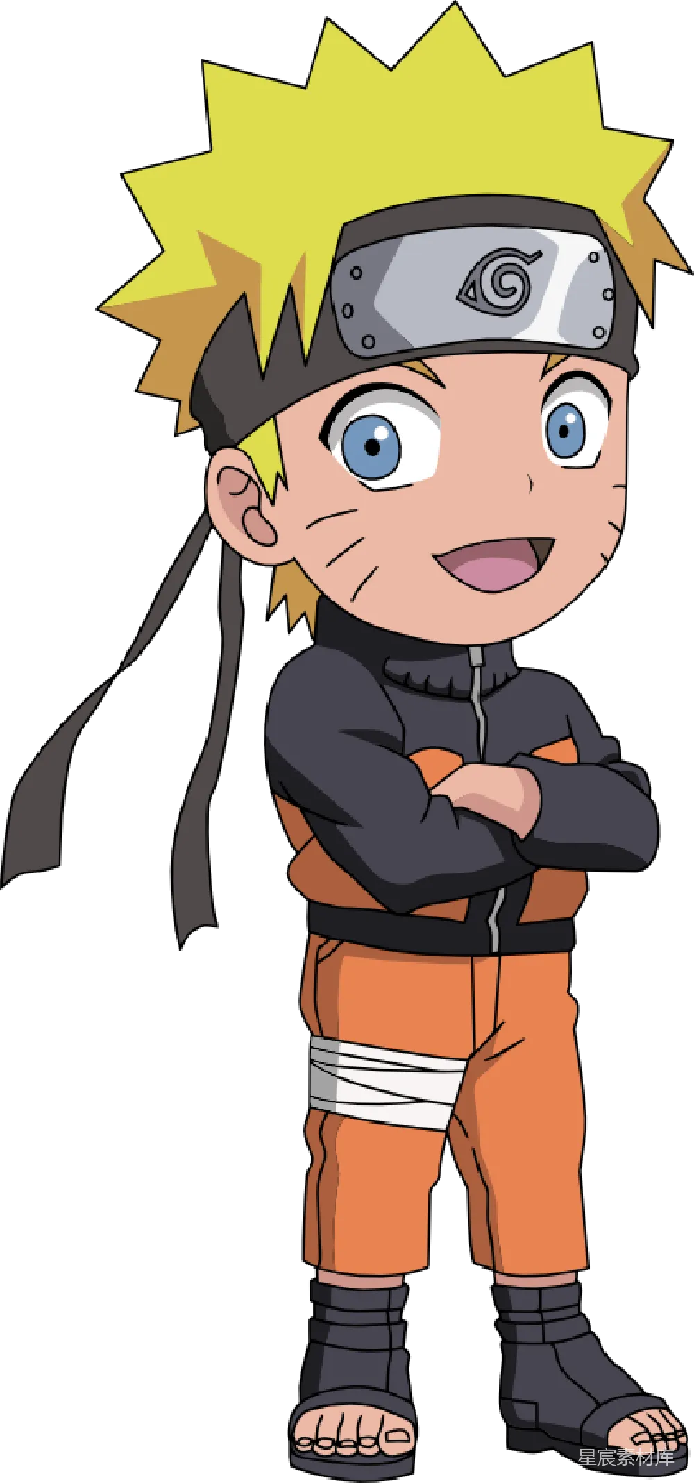 元素素材 naruto