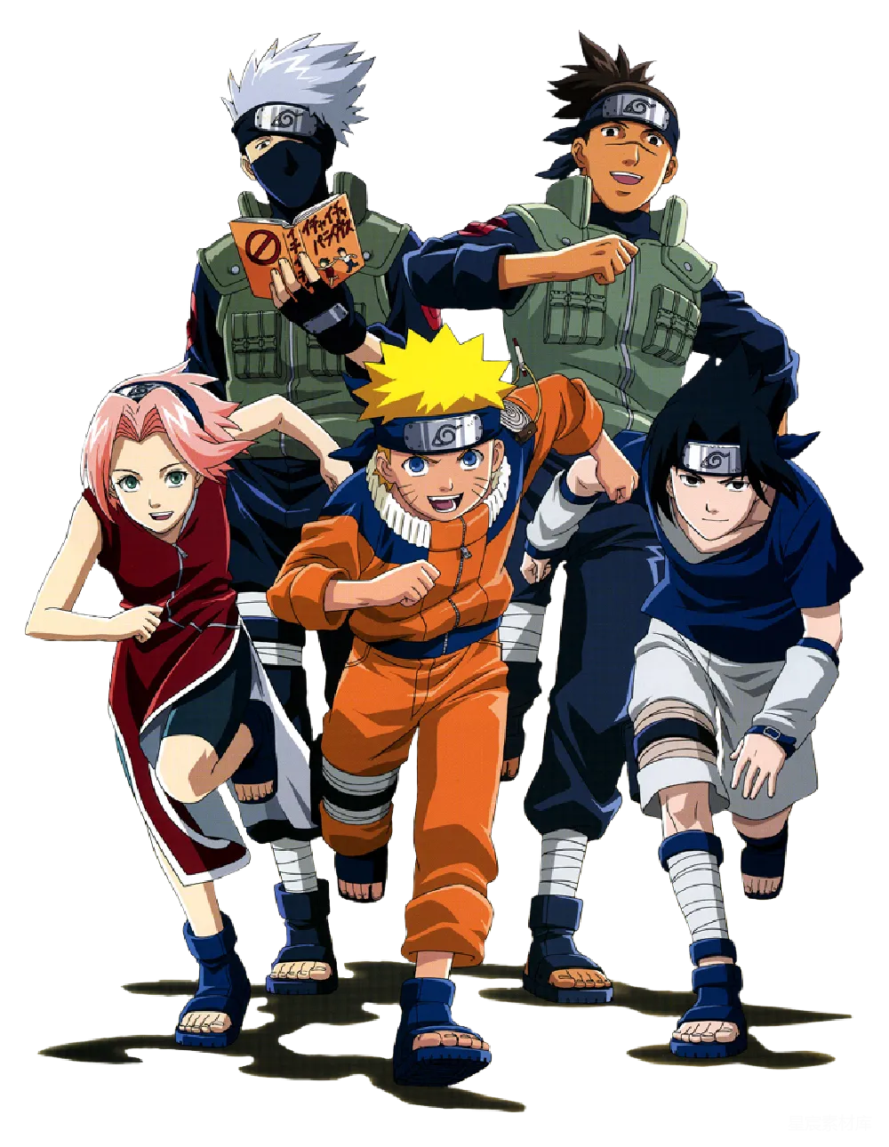 元素素材 naruto
