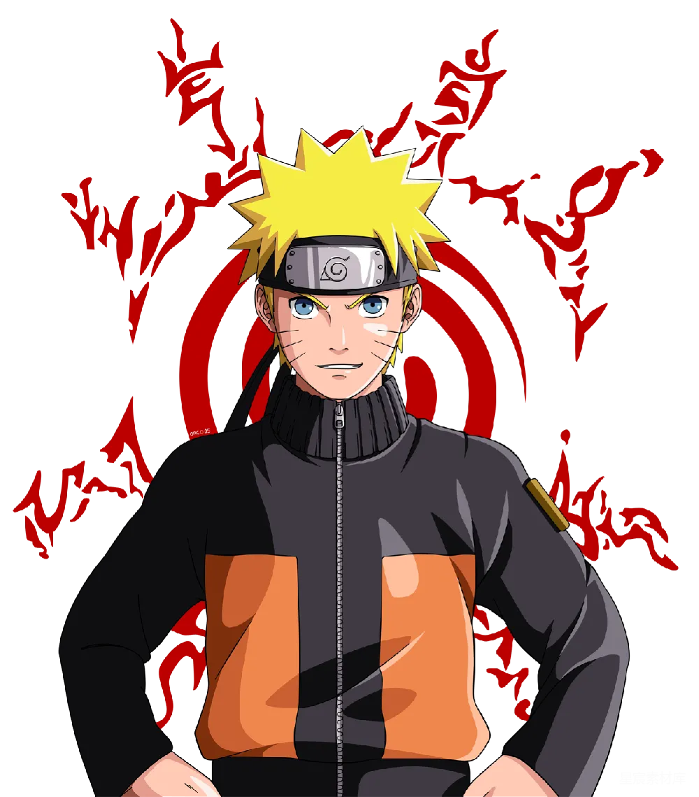 元素素材 Naruto