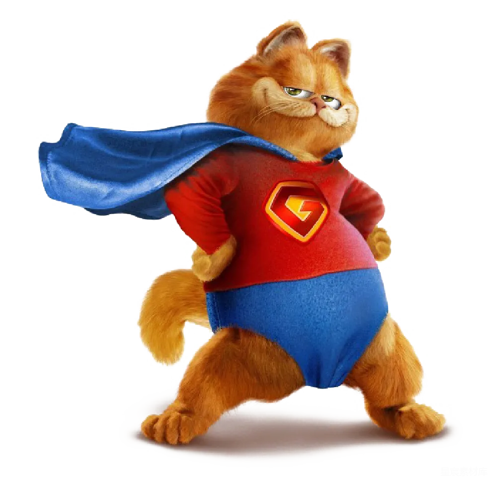 元素素材 加菲猫