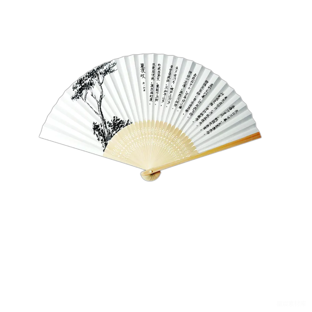 元素素材 古典扇面艺术