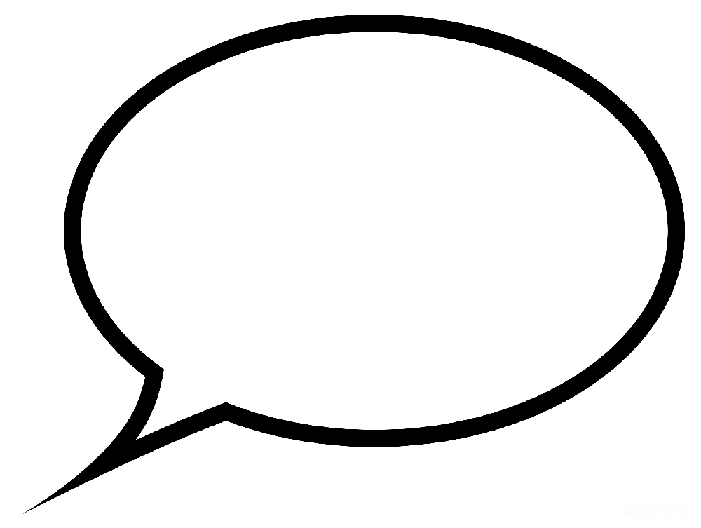 元素素材 元素 讲话