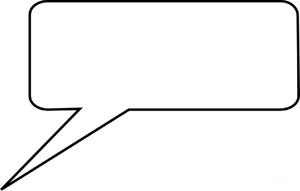 元素素材 元素 讲话