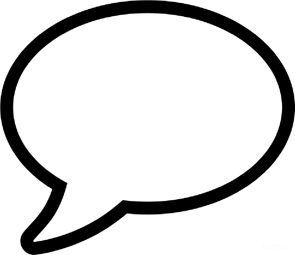 元素素材 讲话