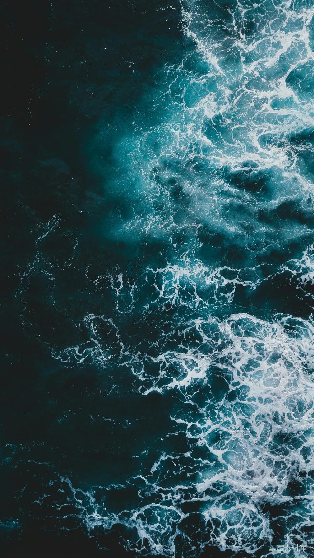 高清摄影 蓝色海水