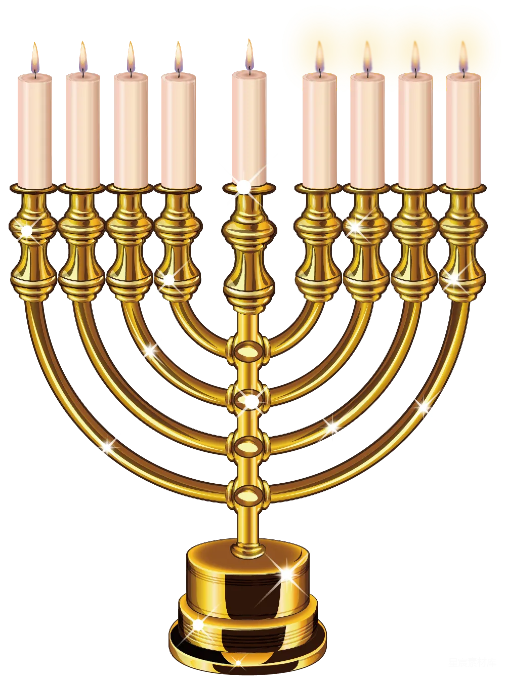元素素材 元素 menorah
