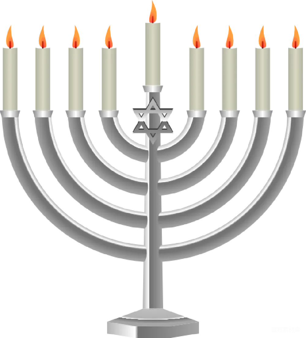 元素素材 元素 menorah