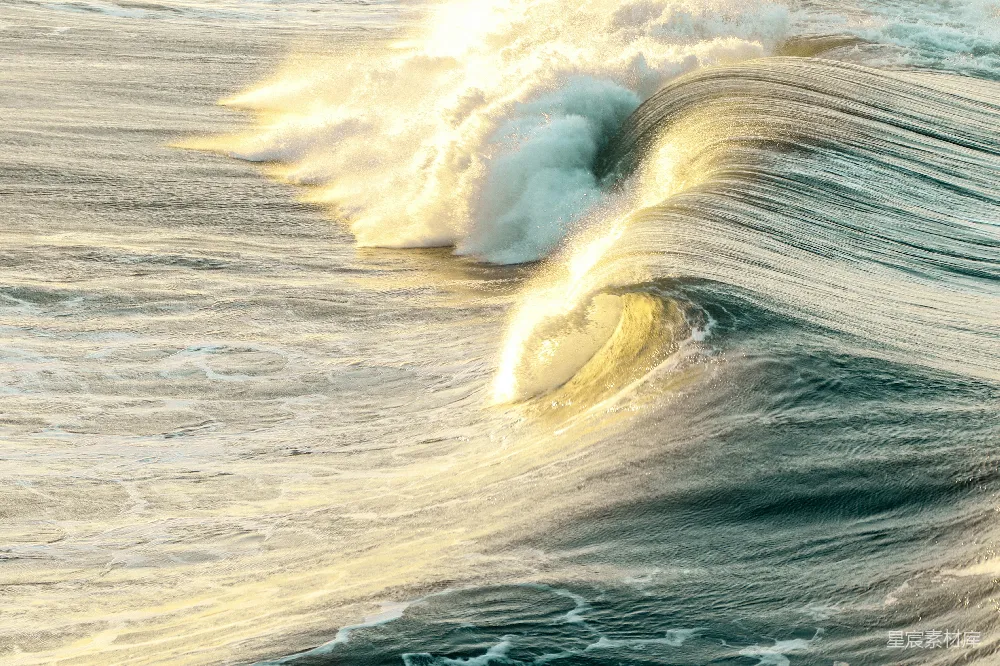 高清摄影 白天海浪