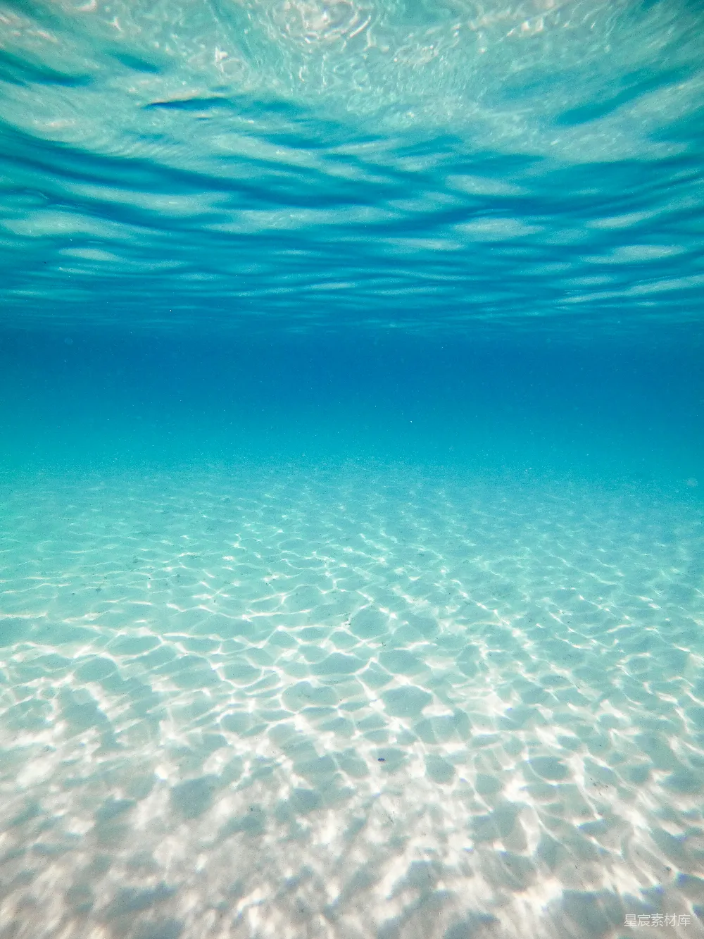 高清摄影  白天的蓝色水域