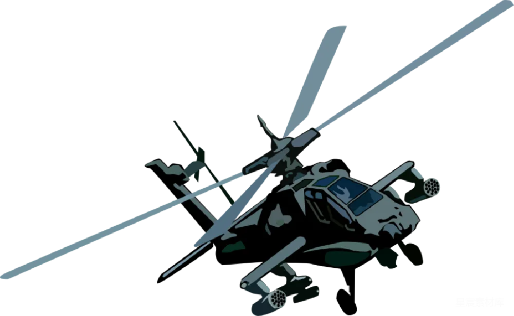 元素素材 AH-64