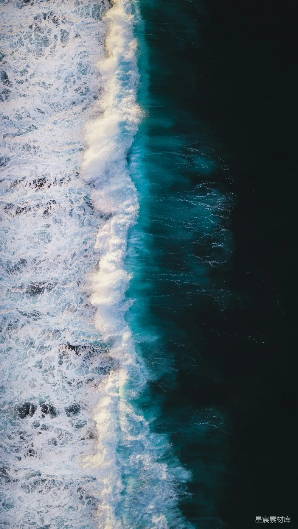 高清摄影 海上的俯视图