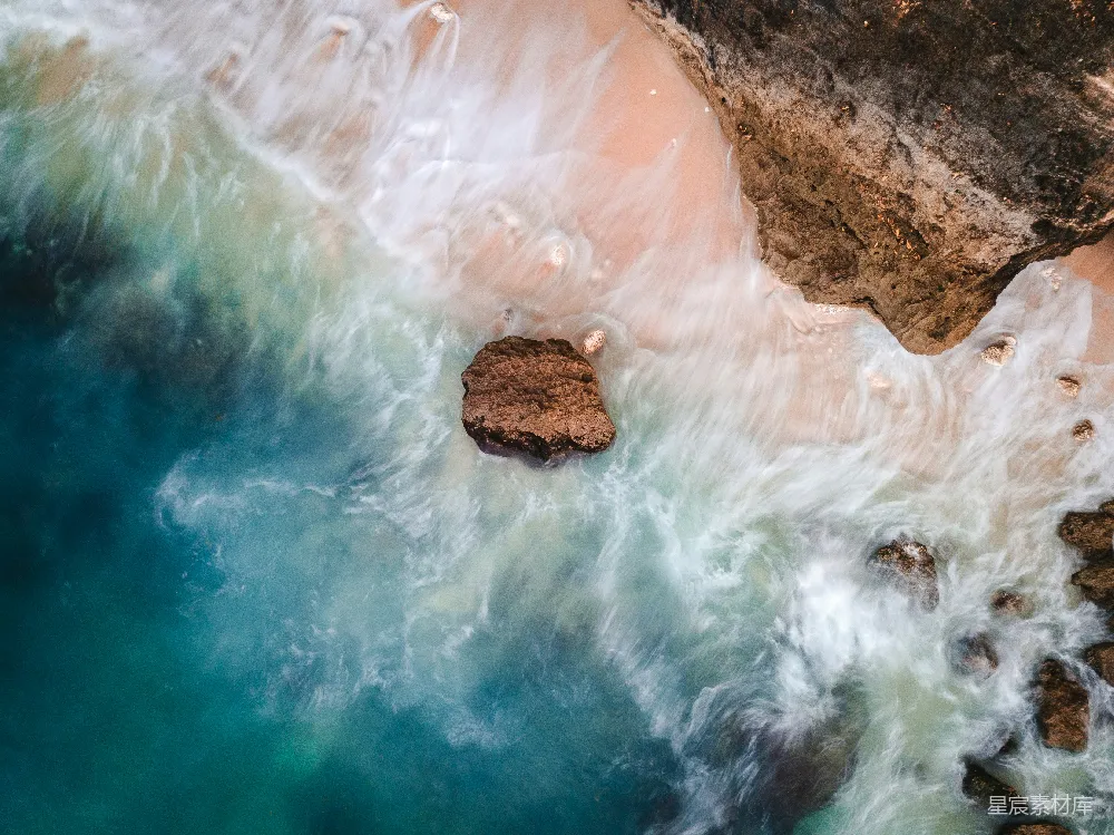 高清摄影 海滩的 aerial 拍摄