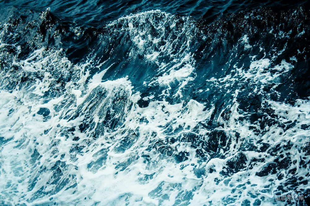 高清摄影 海浪的 aerial 拍摄