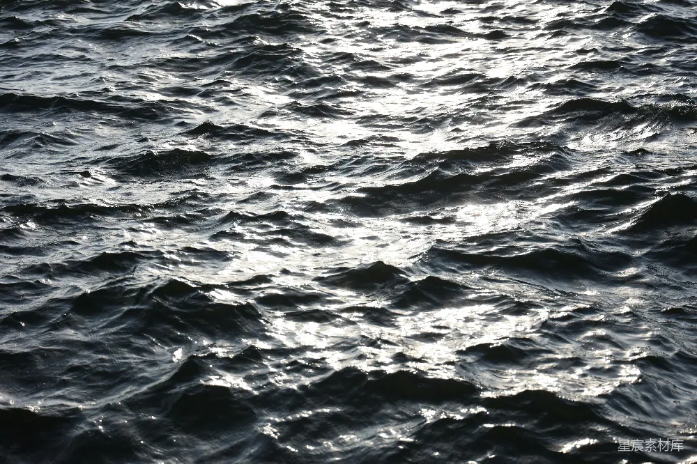 高清摄影  水面波浪的集合体