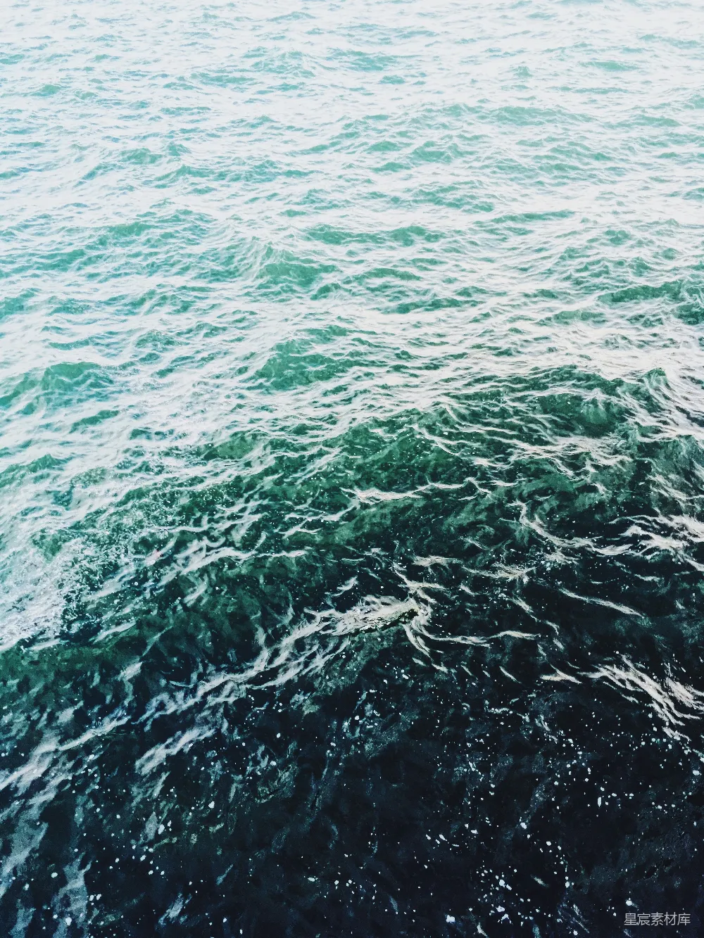 高清摄影 壁纸 一片水域中有波浪