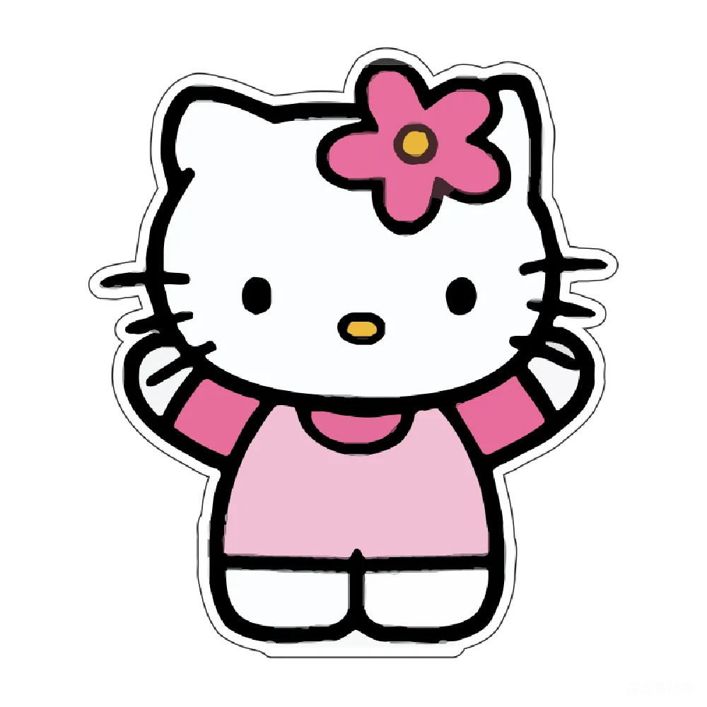 元素素材 你好