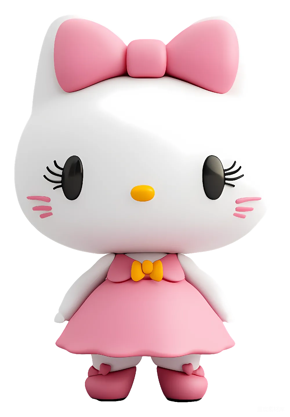 元素素材 卡通形象 可爱风格 收藏品 Hello Kitty的可爱造型