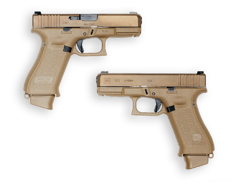 元素素材 手枪 军用 战术 Glock 19X手枪