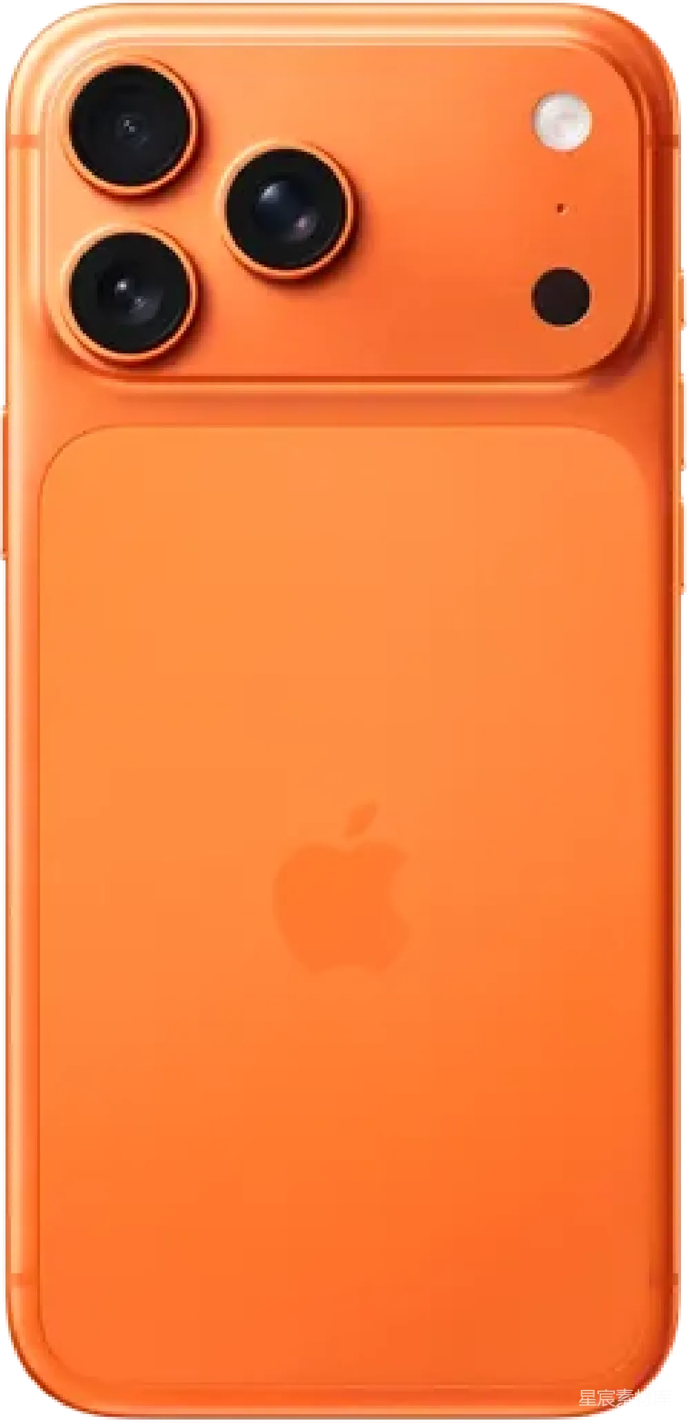 元素素材 电子产品 科技 移动设备 橙色iPhone背面