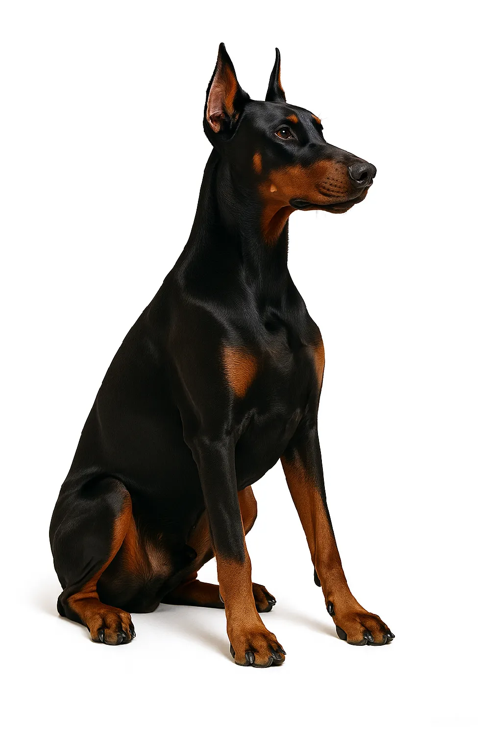 元素素材 多比曼犬
