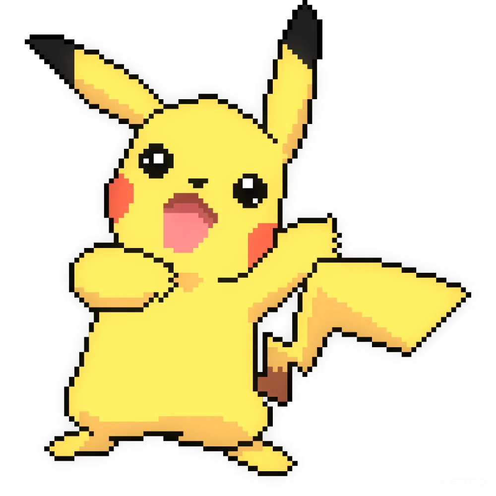 元素素材 Pikachu