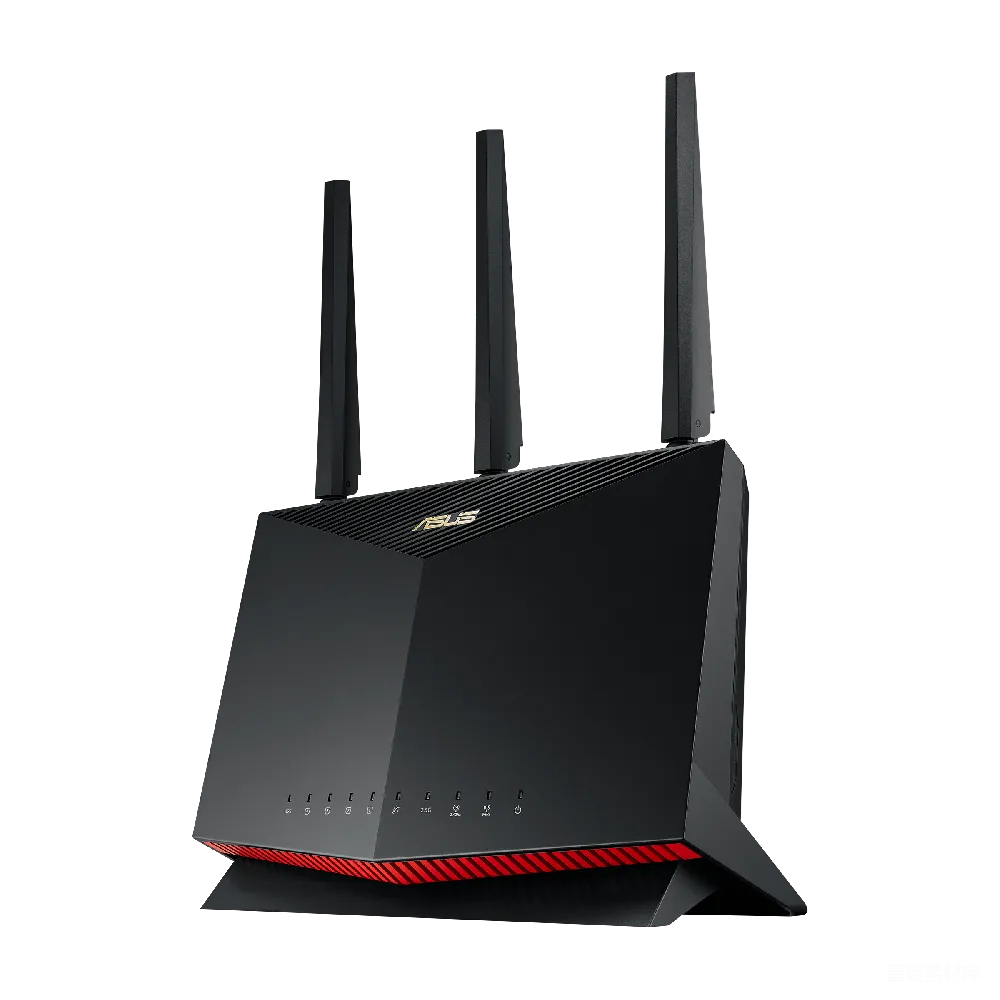 元素素材 路由器 ASUS 高性能 ASUS RT-AX82U Wi-Fi 6路由器