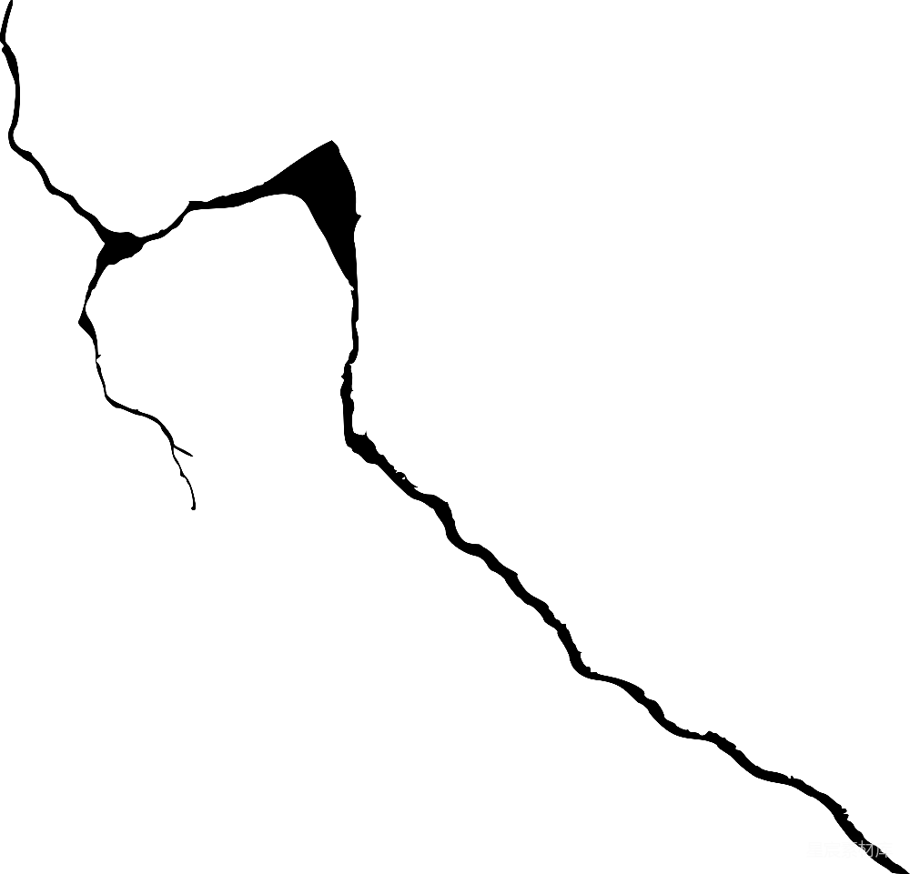 元素素材 裂缝