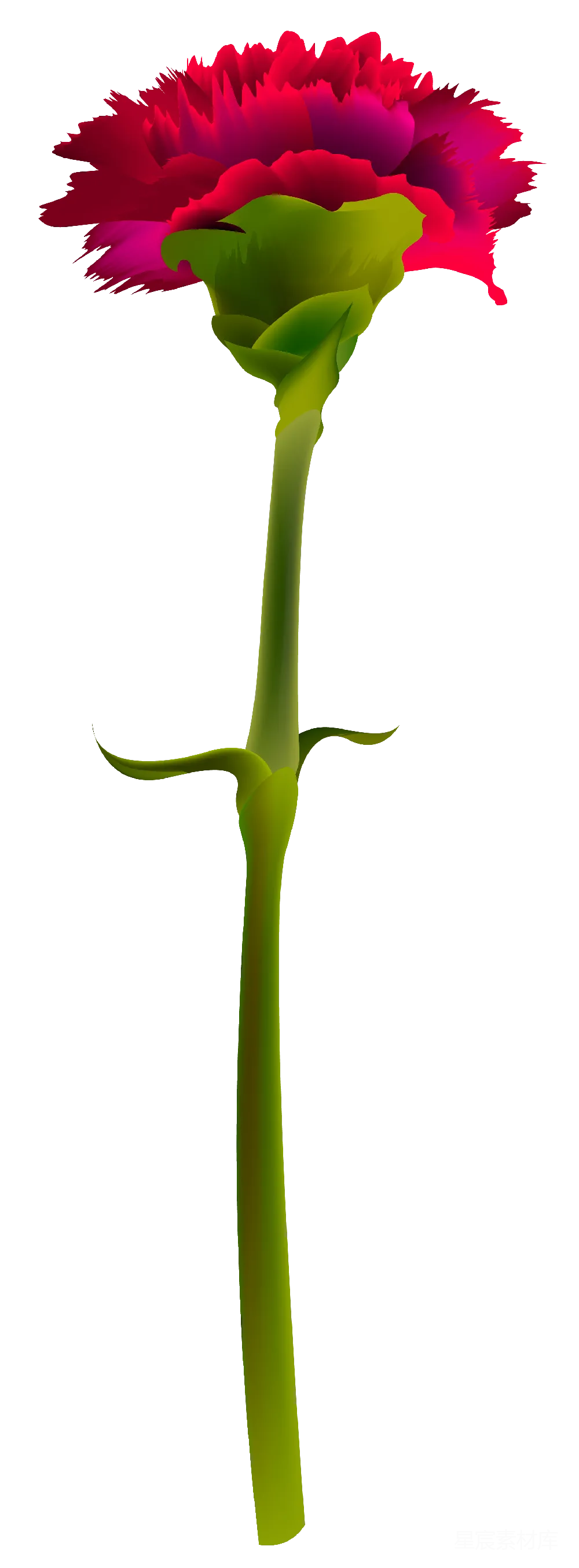 元素素材 红色