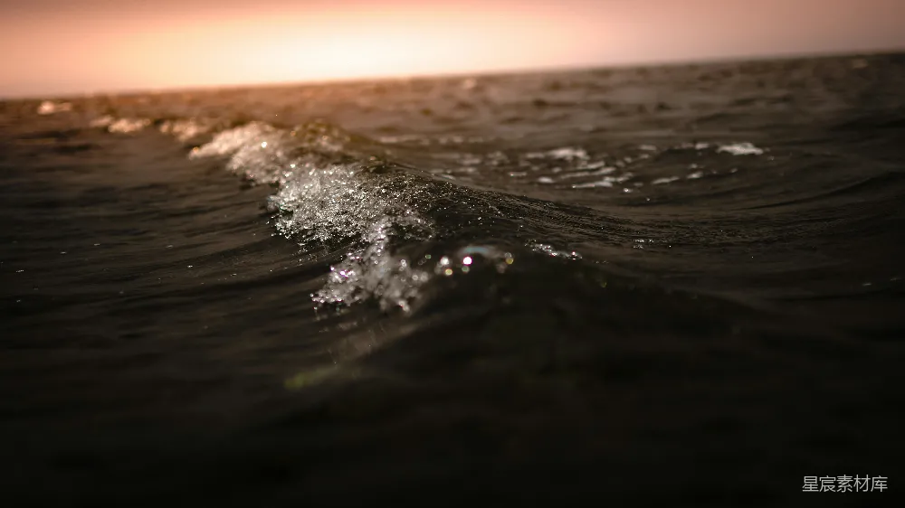 高清摄影 海上的波浪