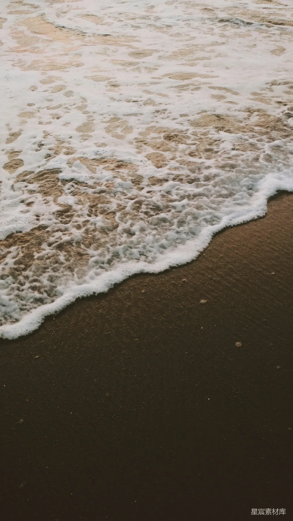 高清摄影 海滩上一个人拿着冲浪板行走